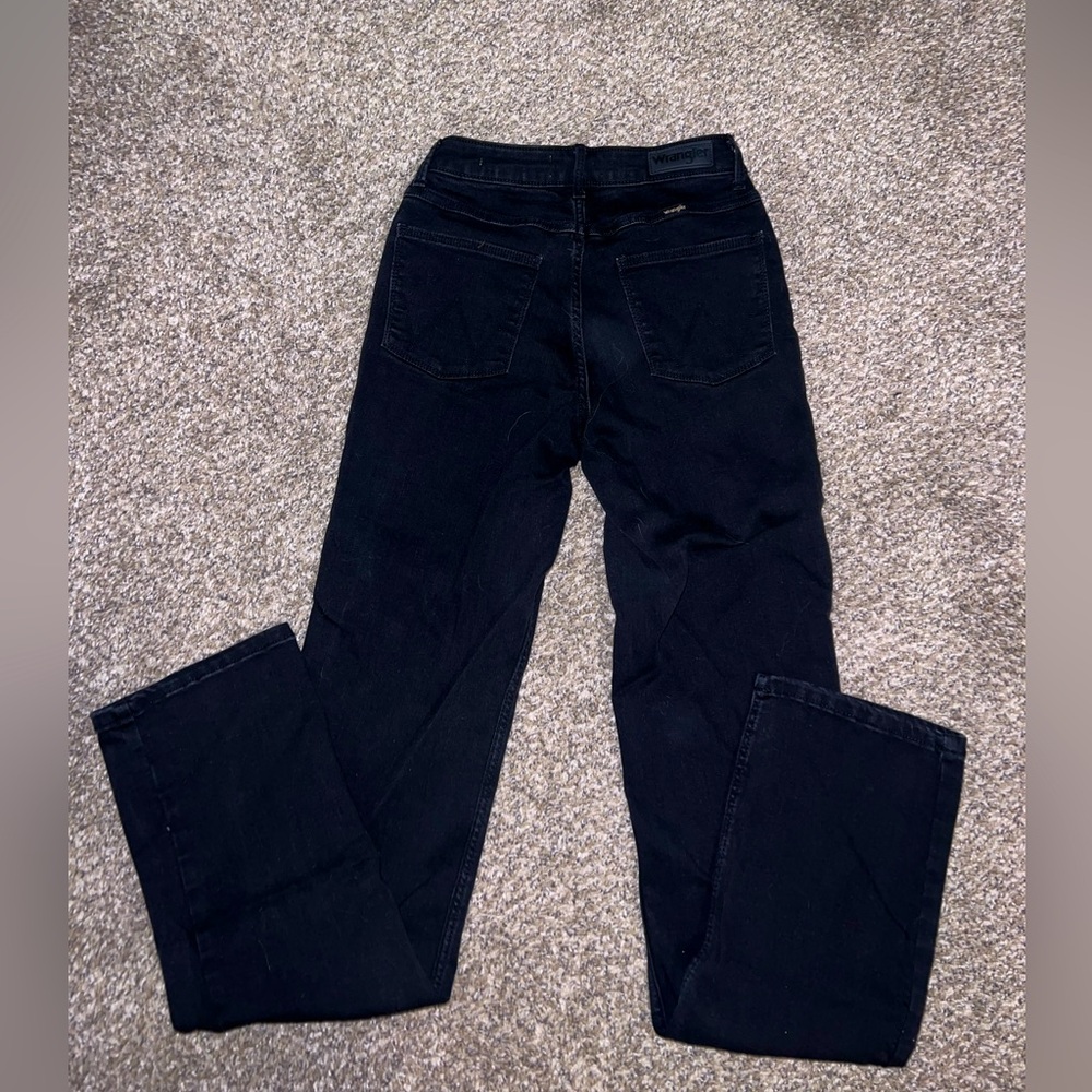 Wrangler high rise true straight Jean